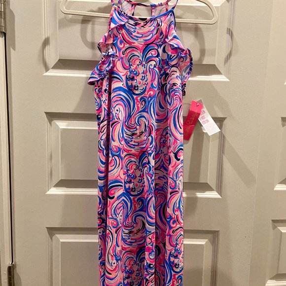 NWT Lilly Pulitzer Billie Ruffle Swing Dress, XS - Picture 3 of 5